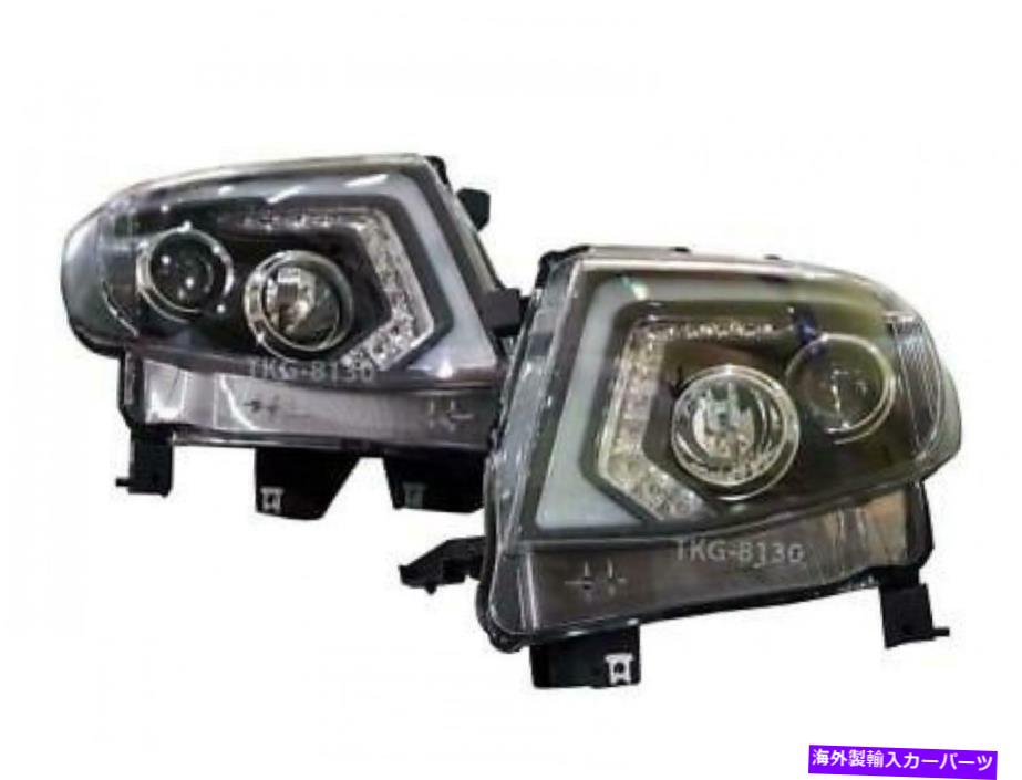USヘッドライト ヘッドライトランププロジェクターL.E.DライターズバーFord Ranger T6ピックアップ2012 - 2015 HEADLIGHTS LAMP PROJECTOR L.E.D LIGHTS BAR FOR FORD RANGER T6 PICKUP 2012 - 2015【並行輸入品】