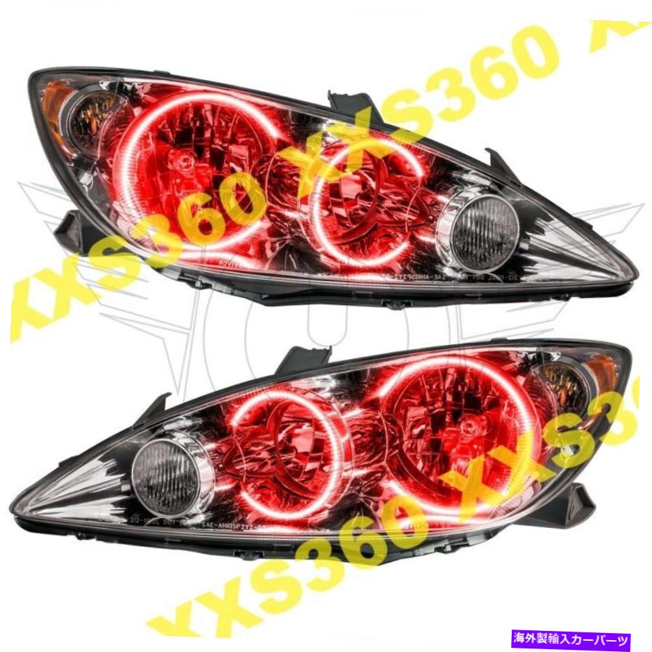 USヘッドライト Oracle Halo 2Xヘッドライトトヨタカムリ05-06赤いLED天使悪魔の目 ORACLE Halo 2x HEADLIGHTS Toyota Camry 05-06 RED LED Angel Demon Eyes【並行輸入品】｜Us Custom Parts Shop USDM