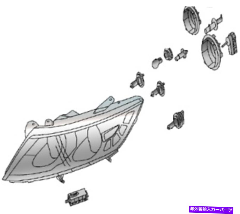 USヘッドライト KIA Optima 2013-2013ヘッドランプアセンブリHIDビルト、92102-2T141 KIA OPTIMA 2013-2013 HEAD LAMP ASSEMBLY HID US BUILT, 92102-2T141【並行輸入品】