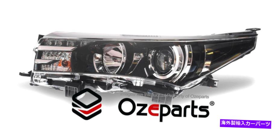 USヘッドライト TOYOTA COROLLA ZR SEDAN ZRE172 13~18用純正LH左ヘッドライトランプ（LED） GENUINE LH Left Head Light Lamp (LED) For Toyota Corolla ZR Sedan ZRE172 13~18【並行輸入品】 135,097円