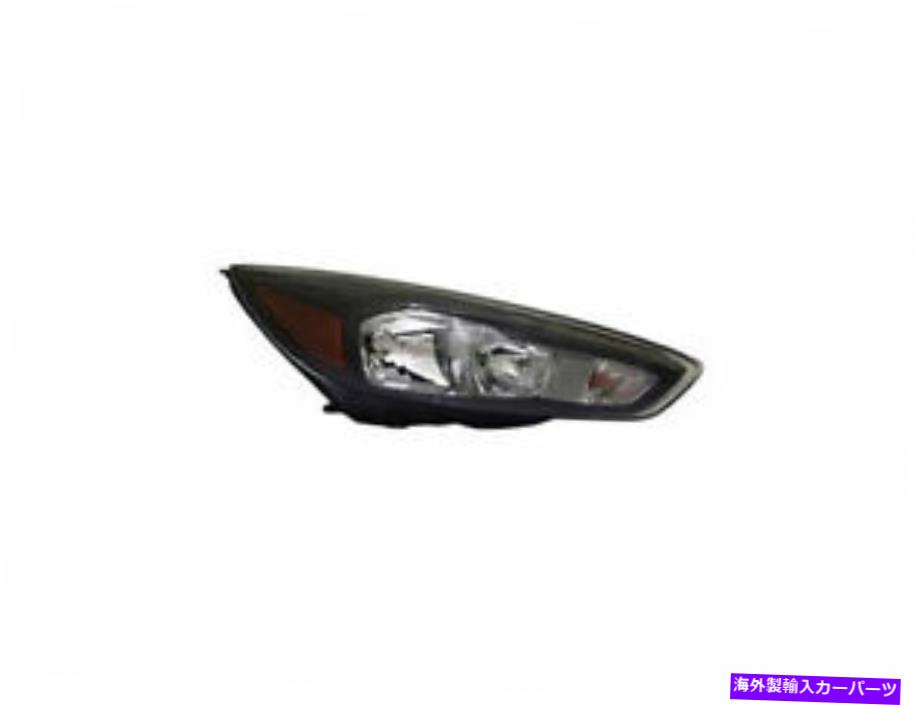 USヘッドライト 右 - 乗客側ヘッドライトアセンブリのための2015-2018フォーカス2016 G963MY Right - Passenger Side Headlight Assembly For 2015-2018 Ford Focus 2016 G963MY【並行輸入品】