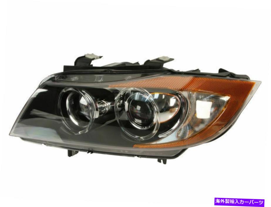 USヘッドライト 2007年から2008年のBMW 335I Headlightアセンブリは12538YKセダンを残しました For 2007-2008 BMW 335i Headlight Assembly Left 12538YK Sedan【並行輸入品】