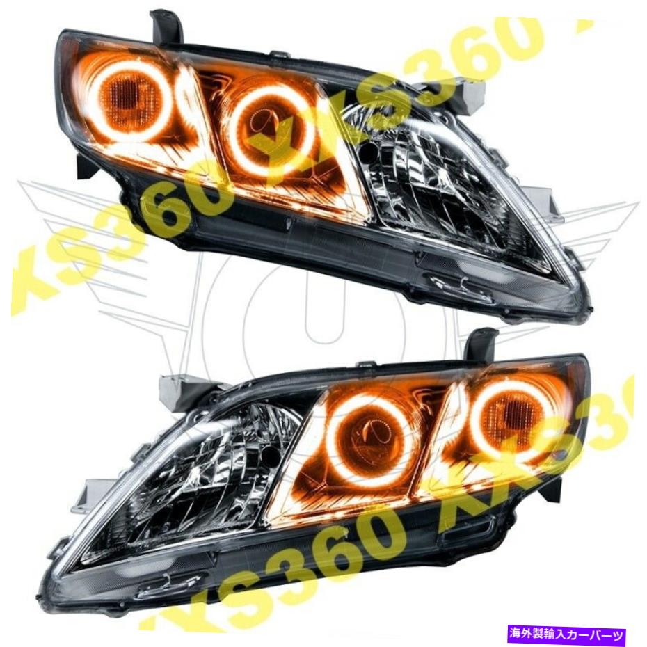 USヘッドライト Toyota Camry 07-09 Amber Led Angel Demonの目のOracle Haloヘッドライト ORACLE Halo HEADLIGHTS for Toyota Camry 07-09 AMBER LED Angel Demon Eyes【並行輸入品】｜Us Custom Parts Shop USDM