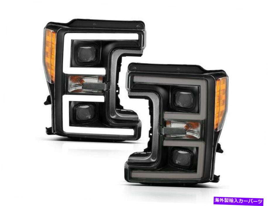 USヘッドライト 2017-2019 Ford F350スーパーデューティ2018 G251PBのヘッドライトセット Headlight Set For 2017-2019 Ford F350 Super Duty 2018 G251PB【並行輸入品】