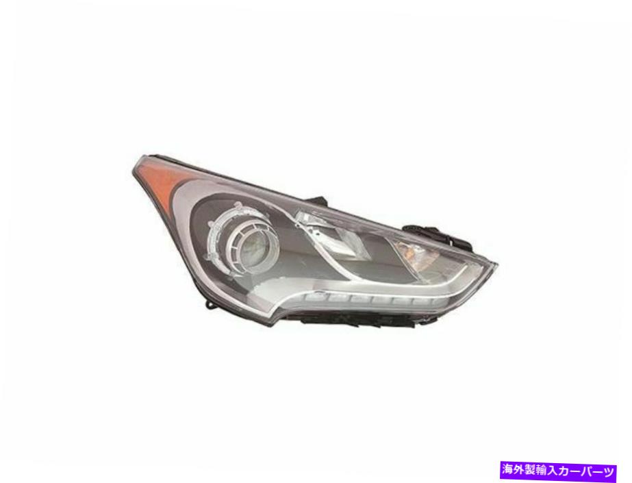 USヘッドライト 2013-2017 Hyundai Veloster Headlightアセンブリ右 - 助手席側54296KJ For 2013-2017 Hyundai Veloster Headlight Assembly Right - Passenger Side 54296KJ【並行輸入品】