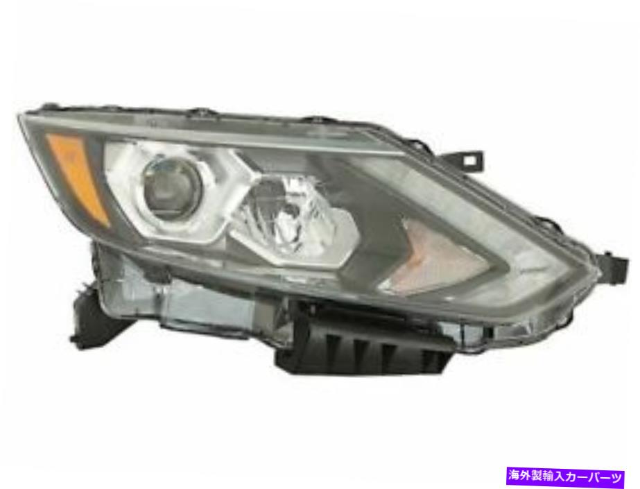 USヘッドライト 右 - 助手席側ヘッドライトアセンブリはローグスポーツ2017-2019 42cnwvにフィット Right - Passenger Side Headlight Assembly fits Rogue Sport 2017-2019 42CNWV【並行輸入品】