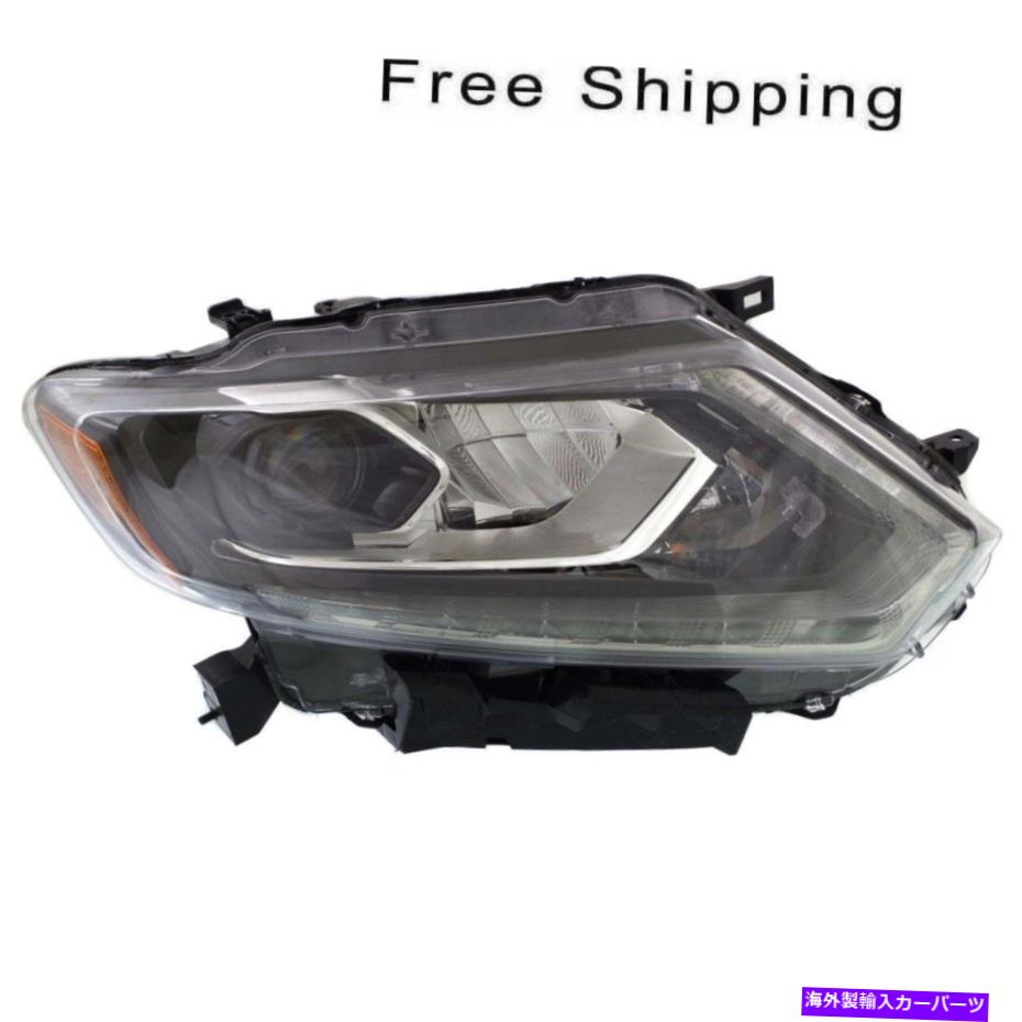 USヘッドライト LEDヘッドランプアセンブリ旅客サイドフィット2014-2016日産ローグNI2503228 LED Head Lamp Assembly Passenger Side Fits 2014-2016 Nissan Rogue NI2503228【並行輸入品】