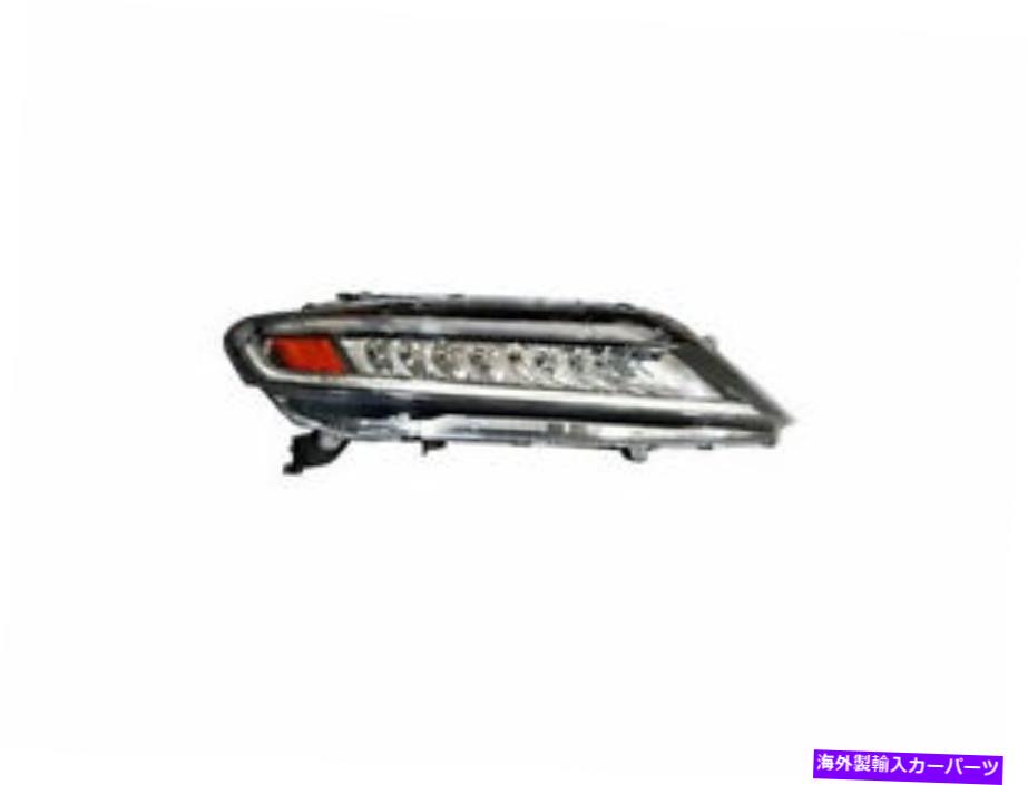 USヘッドライト 右側 - 2016-2017ホンダアコードZ224NKのための乗客側ヘッドライトアセンブリ Right - Passenger Side Headlight Assembly For 2016-2017 Honda Accord Z224NK【並行輸入品】