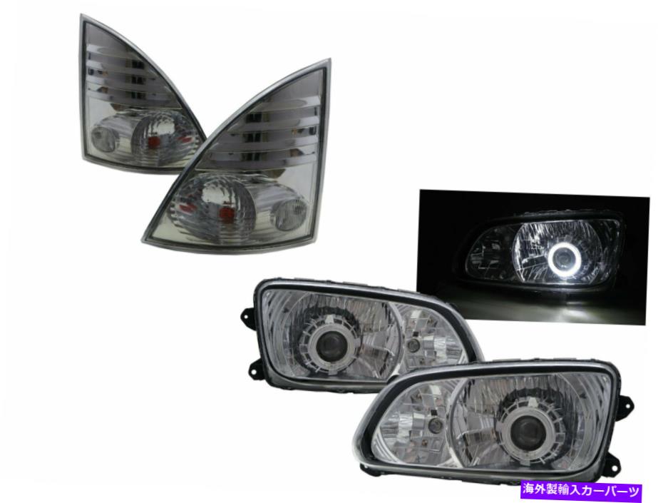 USヘッドライト Profia 08-On Guide Led Angel-Eye ProjectorヘッドライトW /モーターCH V3 Hino LHD Profia 08-ON Guide LED Angel-Eye Projector Headlight W/ Motor CH V3 for HINO LHD【並行輸入品】