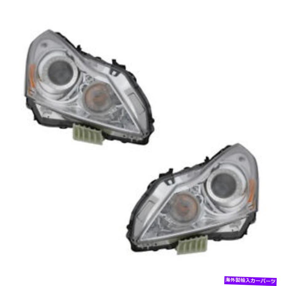 USヘッドライト 11-12 Infiniti G25 / 10-13 G37 Sedan Left&Right用フロントヘッドライトペアセット Front Headlights Pair Set for 11-12 Infiniti G25/10-13 G37 Sedan Left & Right【並行輸入品】|Us Custom Parts Shop USDM