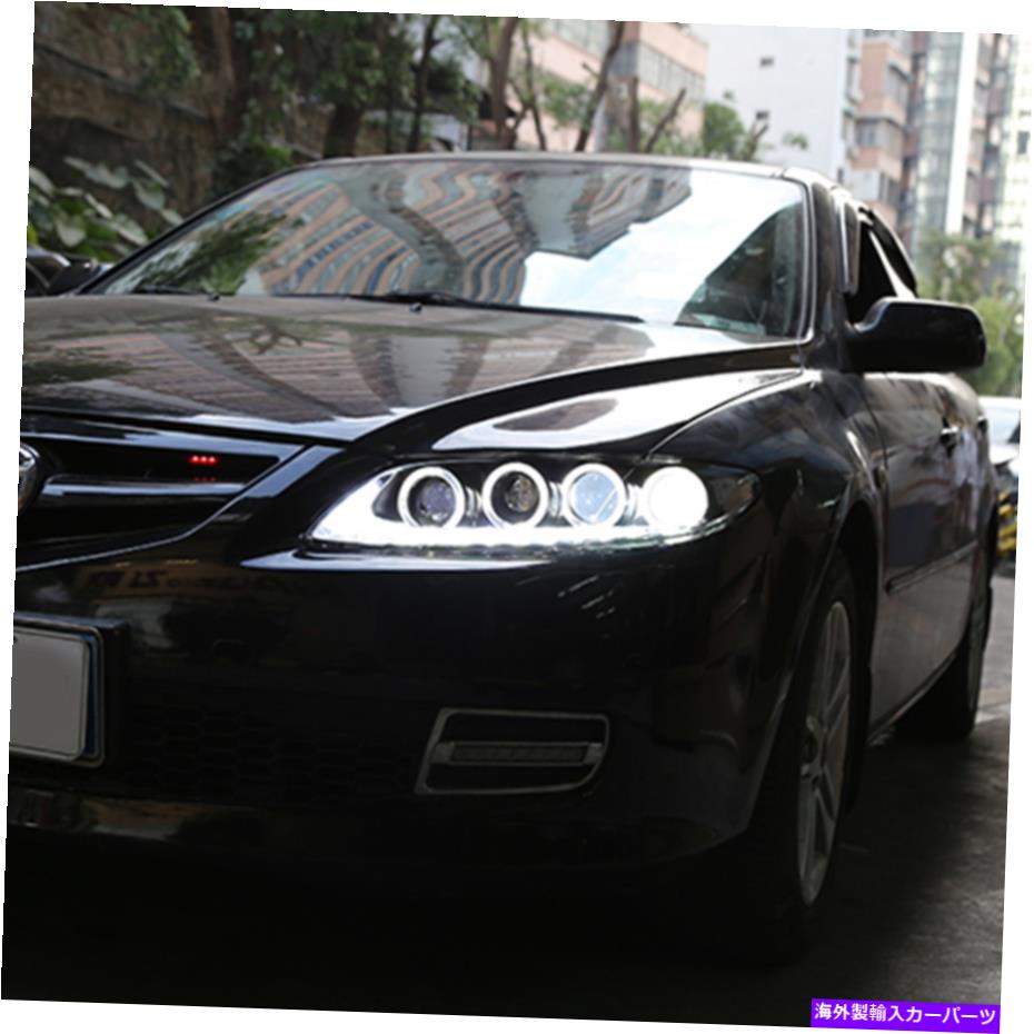 USヘッドライト Mazda Atenza HeadlampsダブルキセノンビームHIDプロジェクターLED DRL 2003-2015 For Mazda atenza headlamps Double Xenon Beam HID Projector LED DRL 2003-2015【並行輸入品】 105,477円