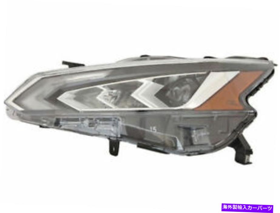 USヘッドライト 左 - 運転者側のヘッドライトアセンブリは日産Altima 2019-2020 14QNCCに収まる Left - Driver Side Headlight Assembly fits Nissan Altima 2019-2020 14QNCC【並行輸入品】