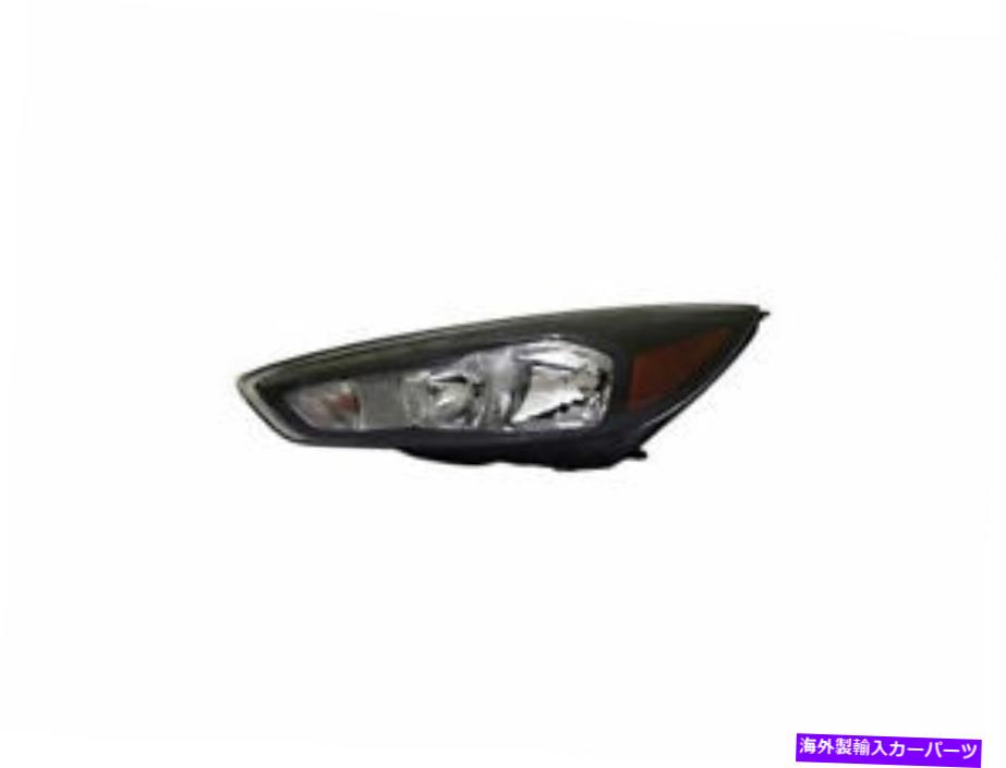 USヘッドライト 左 - ドライバ側ヘッドライトアセンブリ2JFZ26フォーカス2015 2016 2017 2017 2017 Left - Driver Side Headlight Assembly 2JFZ26 for Ford Focus 2015 2016 2017 2018【並行輸入品】