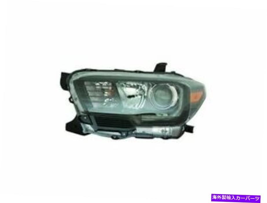 USヘッドライト 左 - 運転者側のヘッドライトアセンブリはトヨタタコマ2017-2019 25HMPV Left - Driver Side Headlight Assembly fits Toyota Tacoma 2017-2019 25HMPV【並行輸入品】
