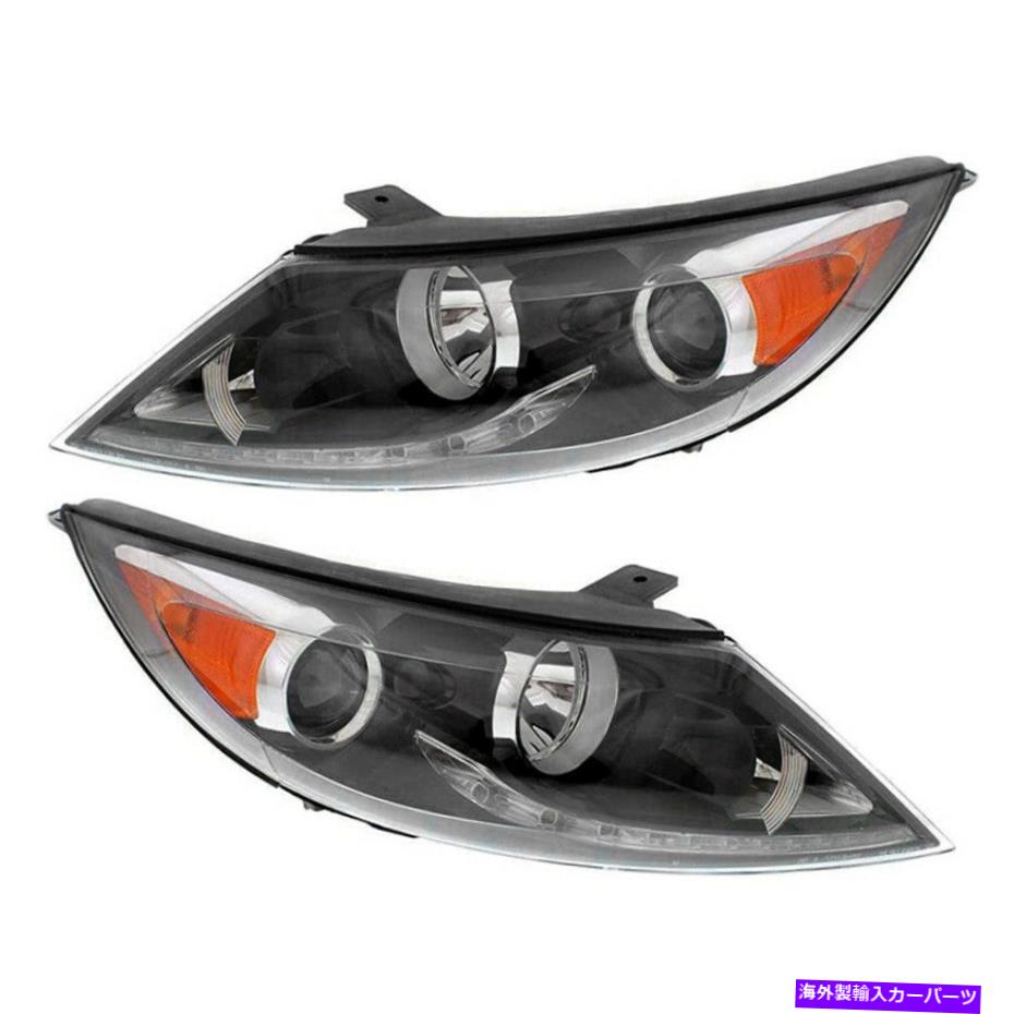 USヘッドライト ハロゲンヘッドライトの新しいペアKia Sportage Sport 2013 KI2503149 KI2502149 NEW PAIR OF HALOGEN HEADLIGHT FITS KIA SPORTAGE SPORT 2013 KI2503149 KI2502149【並行輸入品】