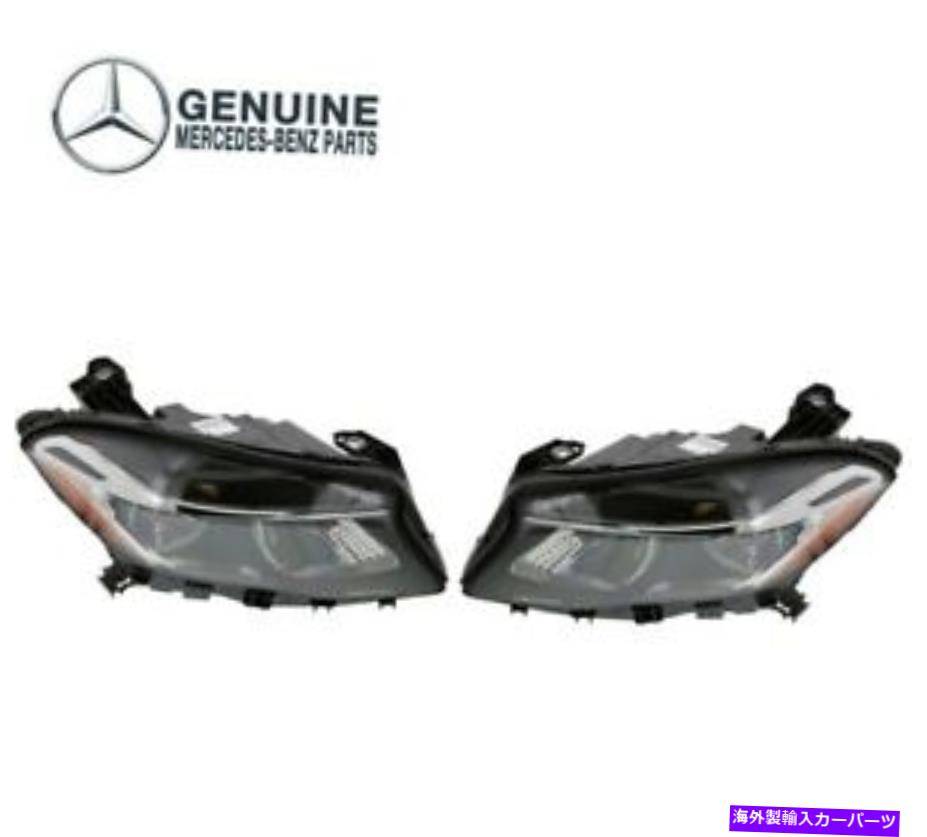 USヘッドライト X156 GLAクラスのための左右のヘッドライトアセンブリハロゲンの本物のペアセット Genuine Pair Set of Left & Right Headlight Assemblies Halogen For X156 GLA-Class【並行輸入品】|Us Custom Parts Shop USDM
