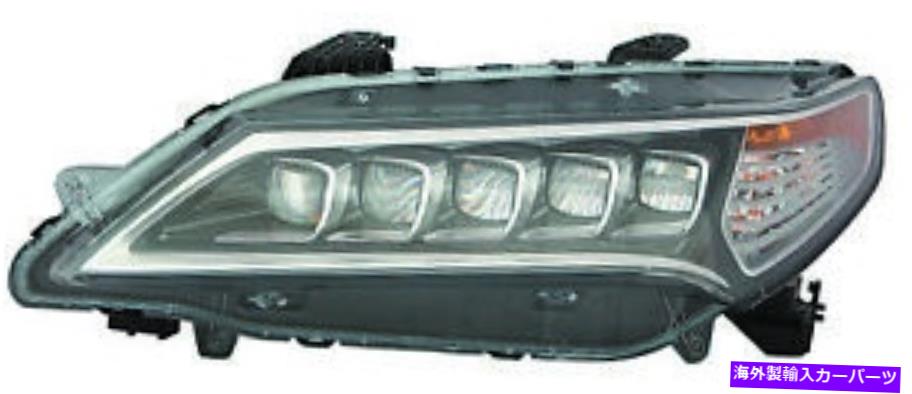 USヘッドライト Acura TLX 15-17フロントドライバーLEDヘッドライトヘッドランプライト - 左 ACURA TLX 15-17 FRONT DRIVER LED HEADLIGHT HEAD LAMP LIGHT - LEFT【並行輸入品】