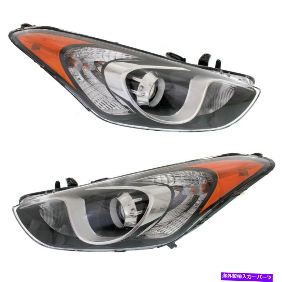 USヘッドライト ヘッドライトランプ左右HY2502173、HY2503173 92101A5050,92102A5050 Headlight Lamp Left-and-Right HY2502173, HY2503173 92101A5050, 92102A5050【並行輸入品】