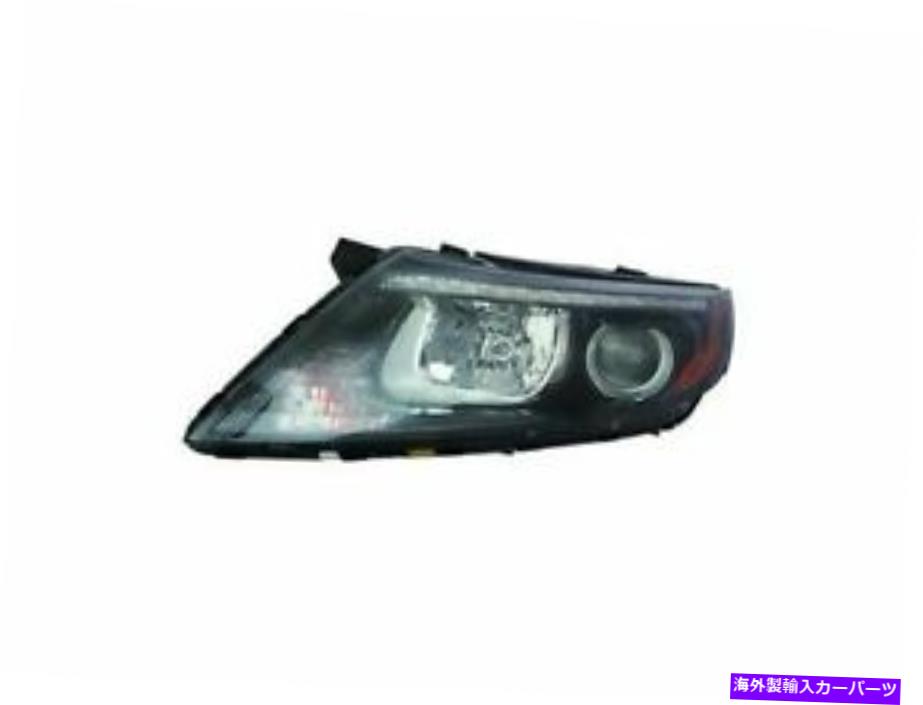 USヘッドライト 左 - 2015年から2015年のoptima B598PCのための運転手側のヘッドライトアセンブリ Left - Driver Side Headlight Assembly For 2014-2015 Kia Optima B598PC【並行輸入品】