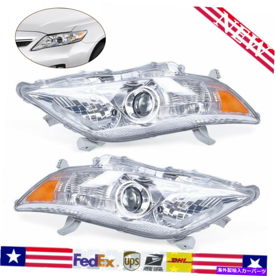 USヘッドライト 2010-2011トヨタカムリアセンブリプロジェクターヘッドランプ米国 Left&Right Headlights For 2010-2011 Toyota Camry Assembly Projector Headlamps US【並行輸入品】