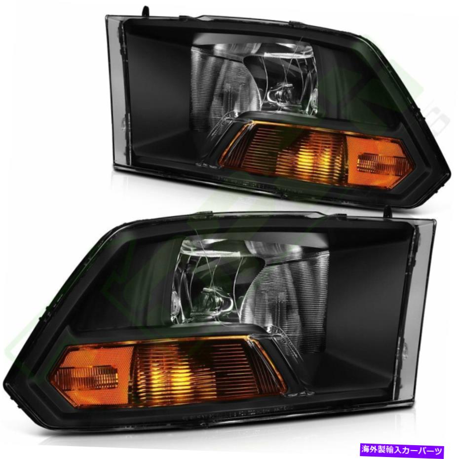 USヘッドライト 2009-2012 Dodge RAM 1500ドライバ+旅客サイズのヘッドランプセット Headlights For 2009-2012 Dodge Ram 1500 Driver + Passenger Sides Headlamp Set【並行輸入品】