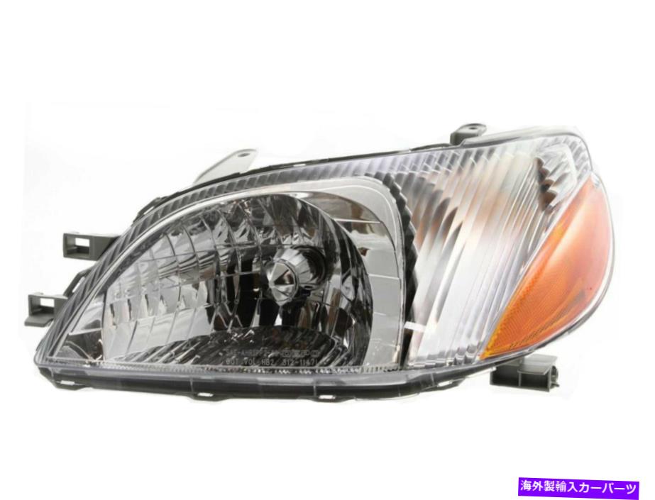USヘッドライト Headlight Headlampの交換2000 - 2002エコー左の運転手側 Headlight Headlamp Replacement for 2000 - 2002 Echo Left Driver Side【並行輸入品】