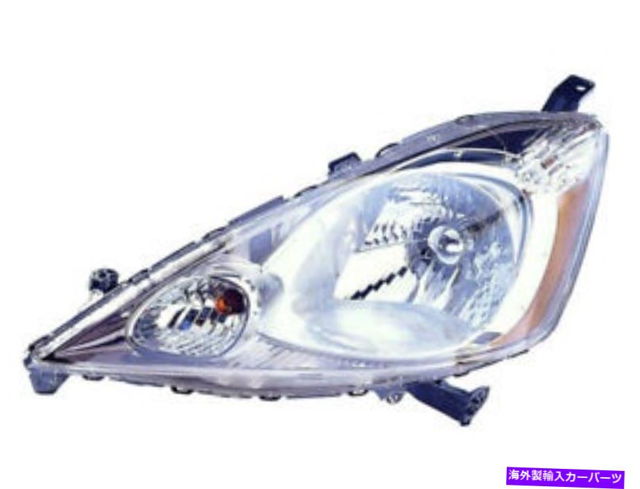USヘッドライト Honda Fit 09 10 2009 2010 Sport Packageドライバサイドヘッドライト左 For Honda Fit 09 10 2009 2010 Sport Package Drivers Side Headlight Left【並行輸入品】