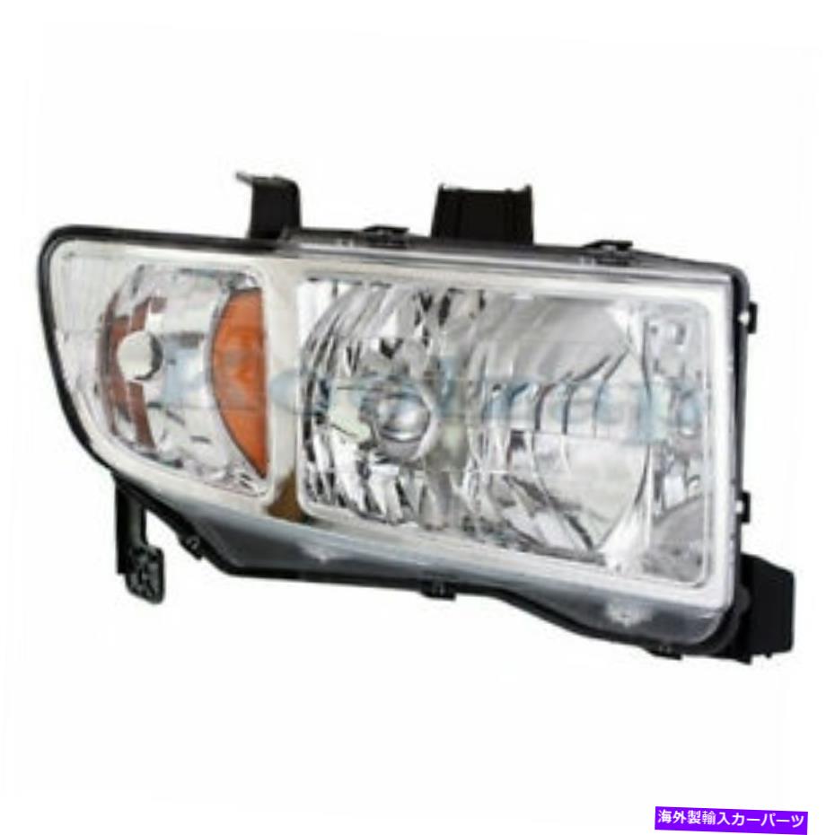 USヘッドライト 09-14リッジラインフロントヘッドライトヘッドランプハロゲンヘッドライトランプ右側 For 09-14 Ridgeline Front Headlight Headlamp Halogen Head Light Lamp Right Side【並行輸入品】