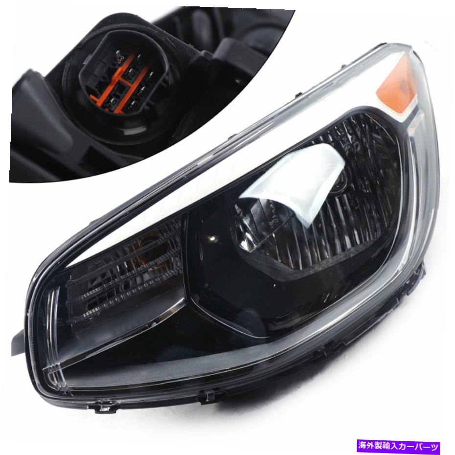 USヘッドライト Kia Soul 2014-2019のための左運転側ハロゲンヘッドライトヘッドランプアセンブリ！ Left Driver Side Halogen Headlight Headlamp Assembly FOR Kia Soul 2014-2019 HOT!【並行輸入品】