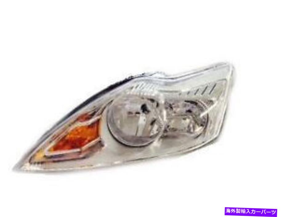 USヘッドライト *新しい*ヘッドライトヘッドランプクロムフォーカスフォーカスLV 4 / 2009-4 / 2011左サイドLHS *NEW* HEADLIGHT HEAD LAMP CHROME for FORD FOCUS LV 4/2009-4/2011 LEFT SIDE LHS【並行輸入品】|Us Custom Parts Shop USDM
