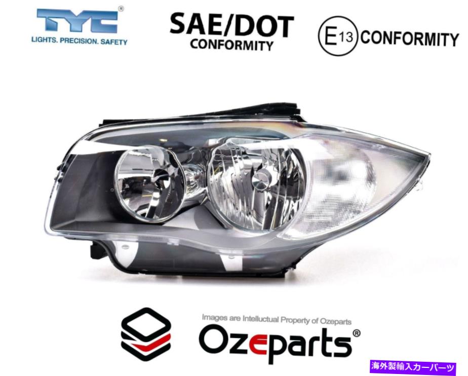 USヘッドライト LH LHS左ハンドライトランプハロゲンタイプBMW 1シリーズE87 E82 E88 07~09 LH LHS Left Hand Head Light Lamp Halogen Type For BMW 1 Series E87 E82 E88 07~09【並行輸入品】
