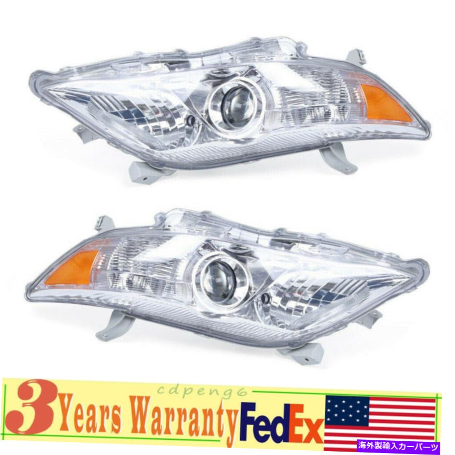 USヘッドライト 1ペアヘッドライト左+右側プロジェクターヘッドランプASTY TOYOTA CAMRY 2010 2011 1 Pair Headlight Left+Right Projector Headlamp Assy For Toyota Camry 2010 2011【並行輸入品】 42,262円