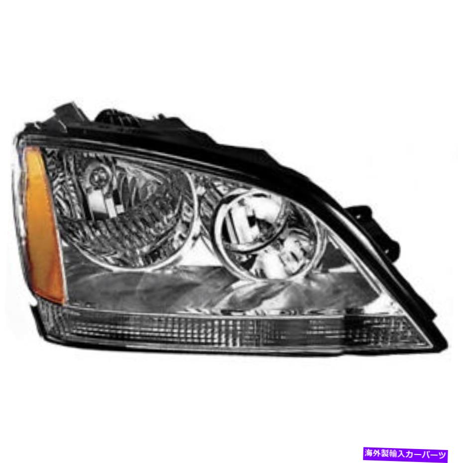 USヘッドライト OE交換用ヘッドライトアセンブリW /電球右側Kia Sorento OE Replacement Headlight Assembly w/Bulb Right Side For 2003-2004 Kia Sorento【並行輸入品】