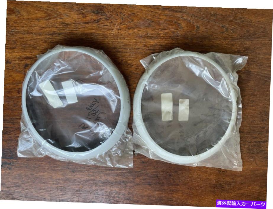 USヘッドライト NOSポルシェ911 964ヨーロッパヘッドライトリムトリムリング左右プライマーペア NOS Porsche 911 964 European Headlight Rim Trim Ring Left & Right PRIMER Pair【並行輸入品】
