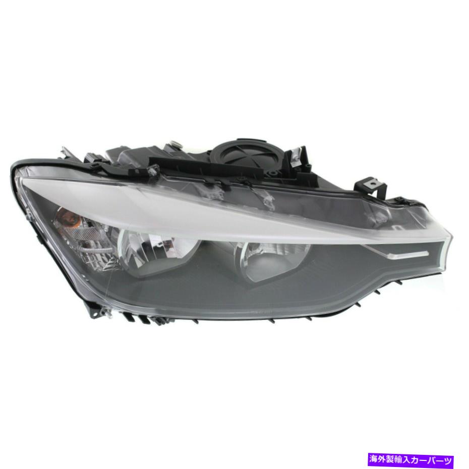 USヘッドライト 2012-2015 BMW 328I右w /球のハロゲンヘッドライト Halogen Headlight For 2012-2015 BMW 328i Right w/ Bulb【並行輸入品】