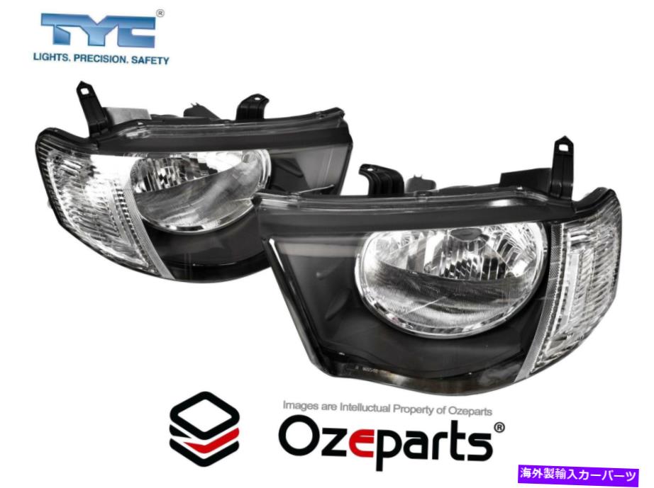 USヘッドライト Mitsubishi Triton Ute ML 06~09 GLX-R VR *アップグレード用ペアLH + RHヘッドライト Pair LH+RH Head Light For Mitsubishi Triton Ute ML 06~09 GLS GLX-R VR *Upgrade【並行輸入品】