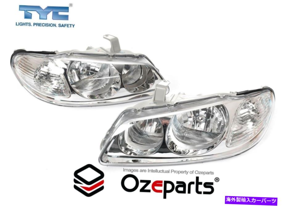 USヘッドライト Nissan Pulsar N16 Ser2 03~06セダン用セット/ペアLH + RHヘッドライトフロントランプ Set / Pair LH+RH Head Light Front Lamp For Nissan Pulsar N16 Ser2 03~06 Sedan【並行輸入品】
