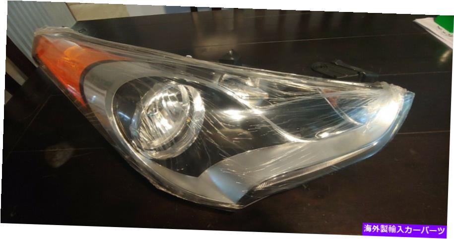 USヘッドライト 2012-15 Hyundai Veloster Non-Turbo RH Headlight. 2012-15 Hyundai veloster non-turbo RH headlight【並行輸入品】