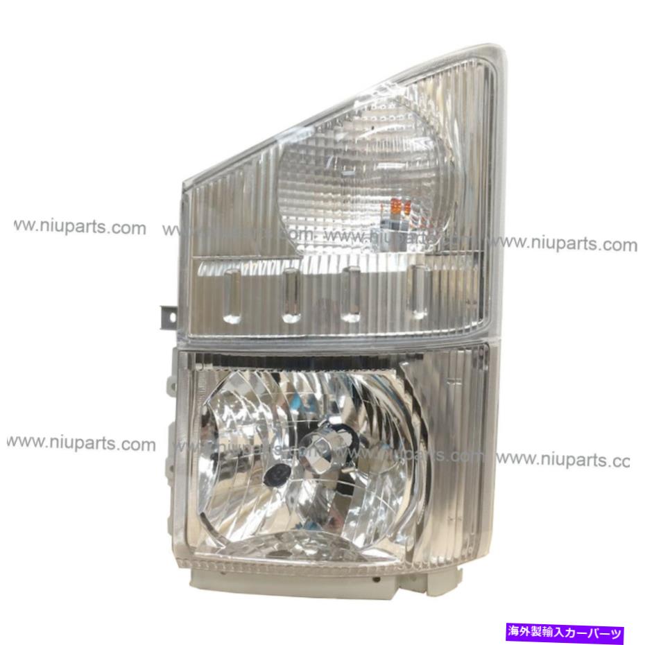 USヘッドライト コーナーランプ付きヘッドライト - LHフィット：08-17 Isuzu NRR NPR、08-10 GMC W4000 W4500 Headlight with Corner Lamp - LH Fit: 08-17 Isuzu NRR NPR, 08-10 GMC W4000 W4500【並行輸入品】｜Us Custom Parts Shop USDM
