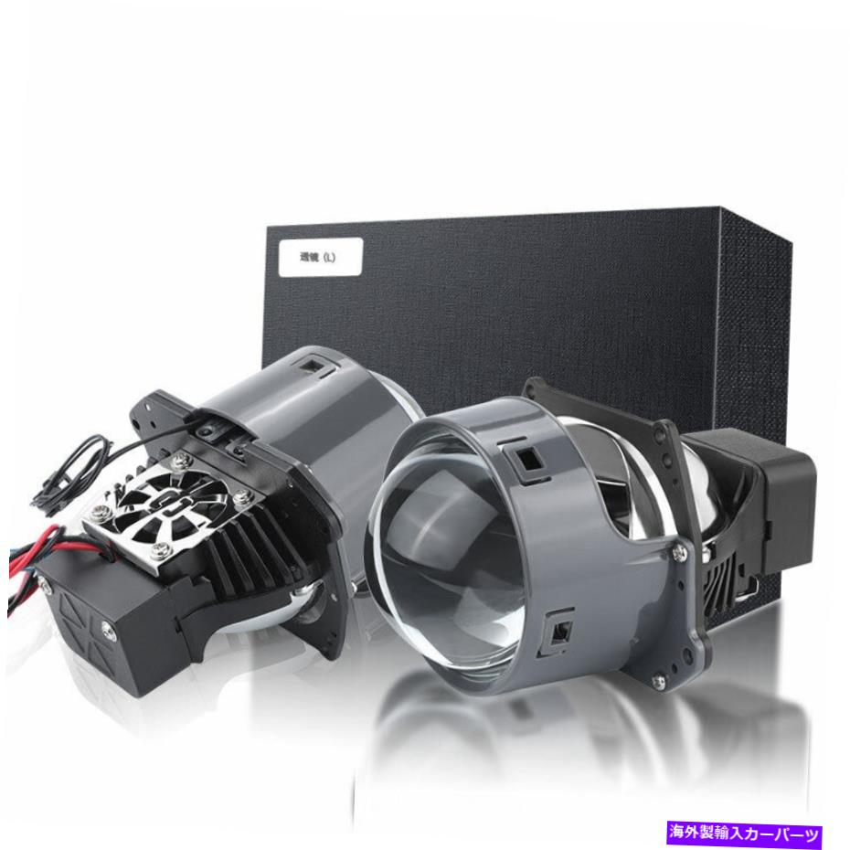 USヘッドライト 3.0 '' BI LED HELLAヘッドライト3R G5プロジェクターレンズHI / LO 80WヘッドランプRetoFit 3.0'' Bi LED Hella Headlight 3R G5 Projector Lens Hi/Lo 80W Headlamp Retrofit【並行輸入品】
