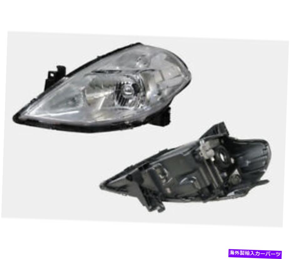 USヘッドライト 日産ティダC11 12 / 2009-2013-左 - 左 Headlight for Nissan Tiida C11 12/2009-2013-LEFT【並行輸入品】