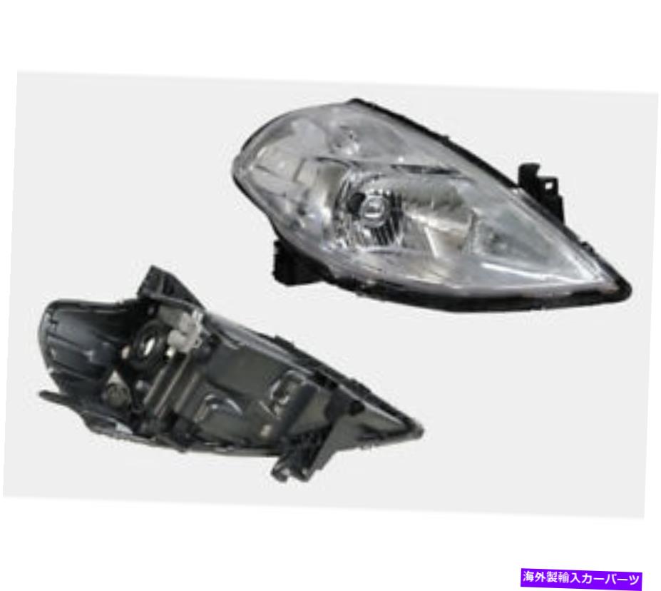 USヘッドライト 日産ティダC11 12 / 2009-2013-右 Headlight for Nissan Tiida C11 12/2009-2013-RIGHT【並行輸入品】