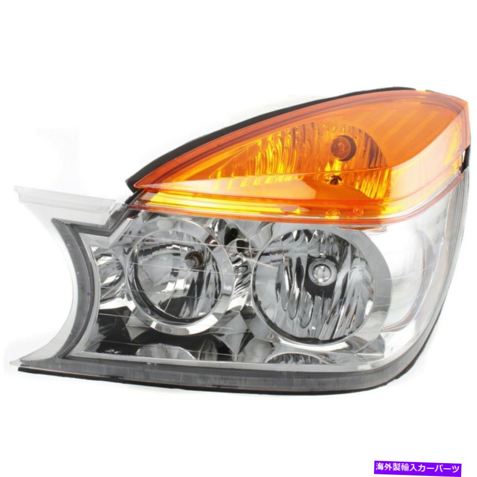 USヘッドライト 2002年から2003年のヘッドライトBuich Lendezbous Left leent leend Headlight For 2002-2003 Buick Rendezvous Left Clear Lens With Bulb【並行輸入品】