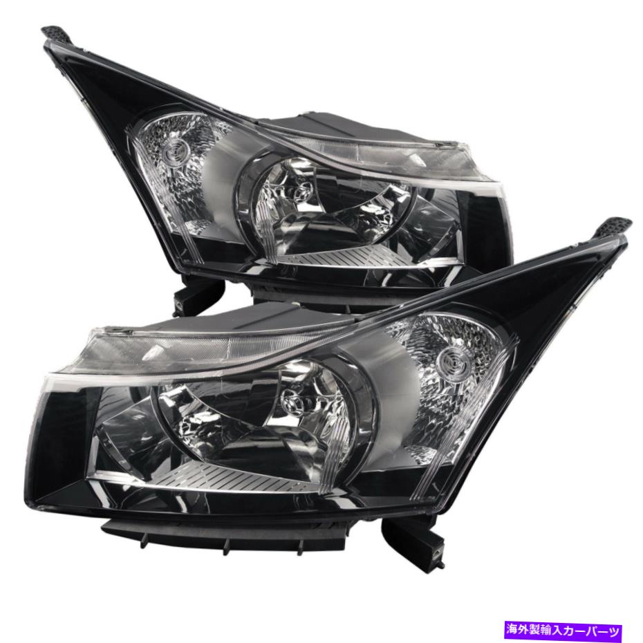 USヘッドライト ヘッドライトハロゲンセット左右ペアフィット2011-12シボレークルーズLT LTZ LS Headlights Halogen Set Left Right Pair Fits 2011-12 Chevrolet Cruz LT LTZ LS【並行輸入品】