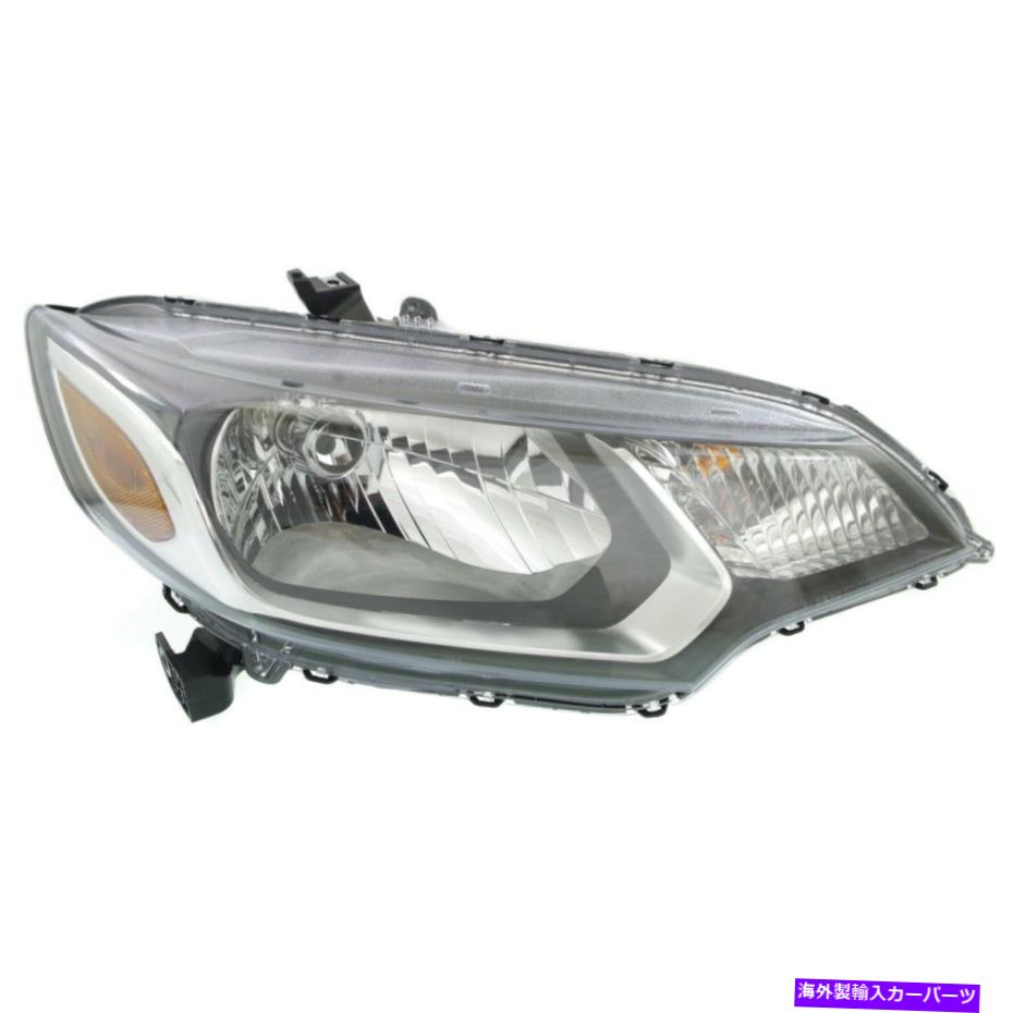 USヘッドライト カーパヘッドライトドライビングヘッドライトヘッドランプ旅客右サイドRH手フィット CAPA Headlight Driving Head light Headlamp Passenger Right Side RH Hand for Fit【並行輸入品】
