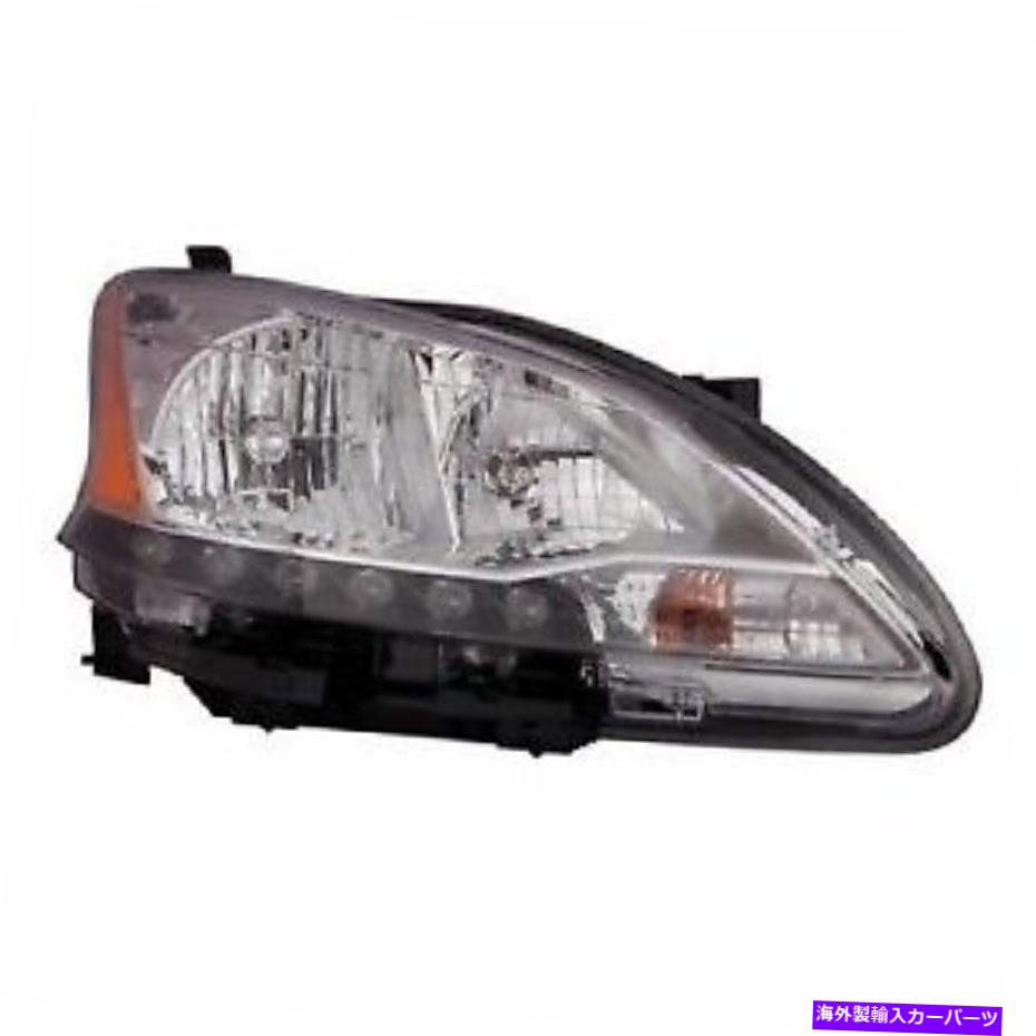 USヘッドライト 2013年 - 2015年の旅客サイド日産SENTRAフロントヘッドライトアセンブリ for 2013 - 2015 passenger side Nissan Sentra Front Headlight Assembly【並行輸入品】