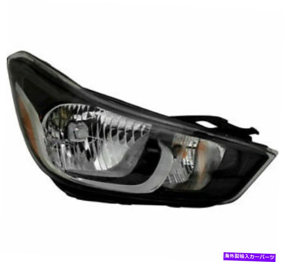 USヘッドライト 乗客側右RHヘッドランプアセンブリハロゲンフィット2016 2019 Chevrolet Spark Passenger Side Right RH Headlamp Assembly Halogen fits 2016 2019 Chevrolet Spark【並行輸入品】