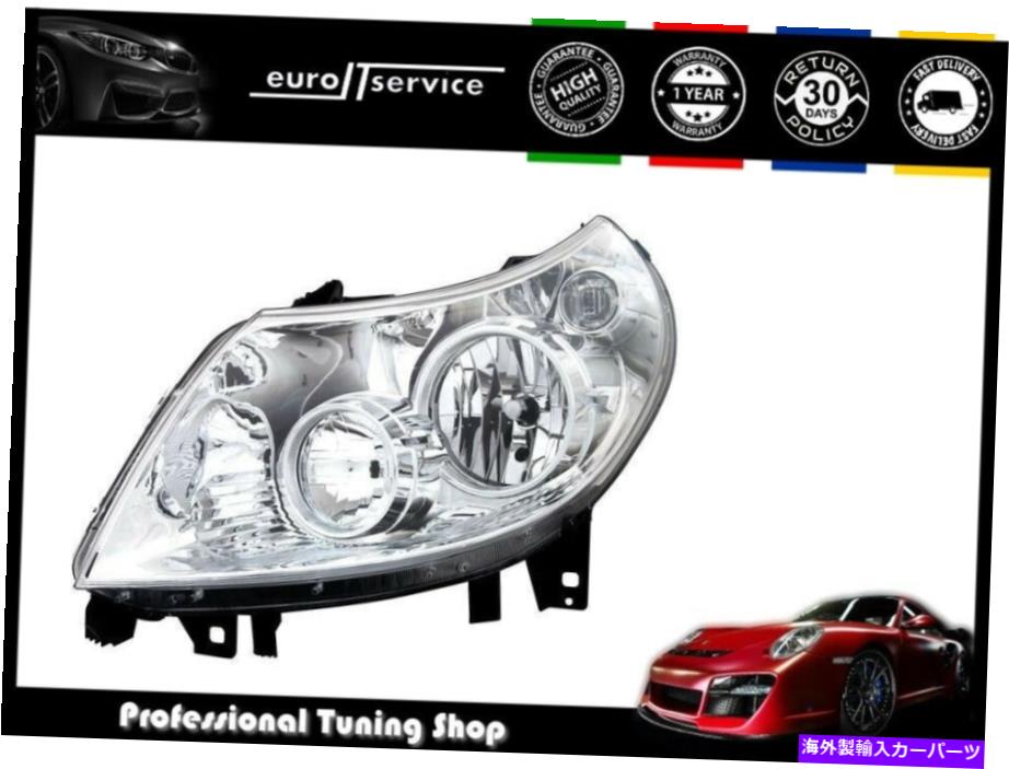 USヘッドライト Fiat Ducato 2006 2007 2008 2008 2009 2009 2009 2009 2007 HEADLIGHT LEFT VP1403L FOR FIAT DUCATO 2006 2007 2008 2009 2010 CHROME【並行輸入品】