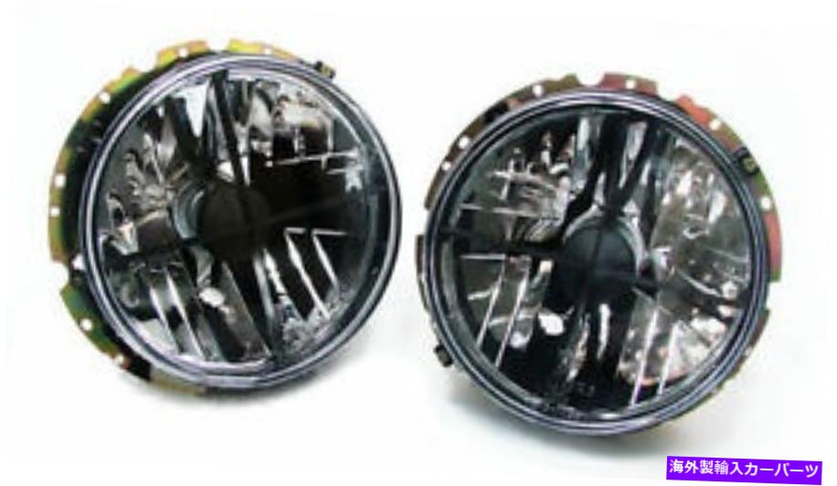 USヘッドライト VWゴルフ1 +カブリオのためのFadenクロスを持つ黒クリアフィニッシュヘッドライト BLACK CLEAR finish Headlight WITH FADEN CROSS FOR VW Golf 1 + Cabrio【並行輸入品】｜Us Custom Parts Shop USDM