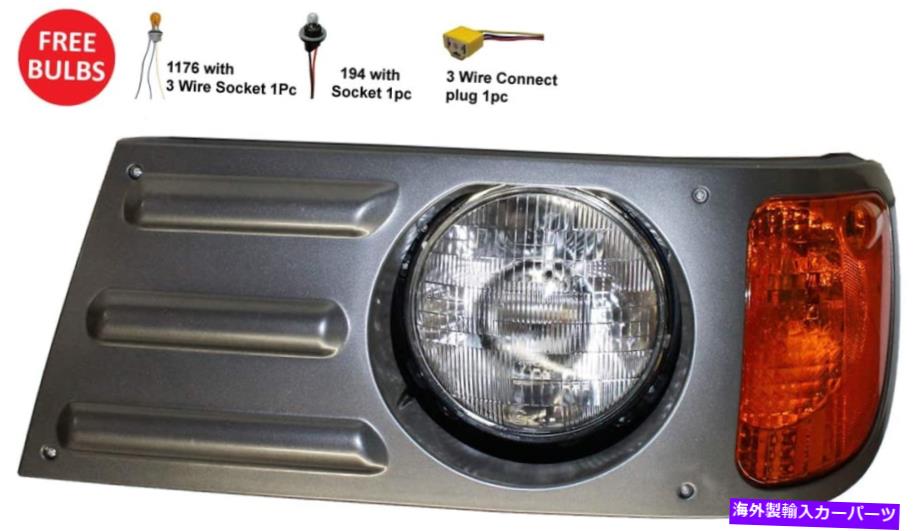 USヘッドライト Mack Granite CV713トラックのための新しいヘッドライトW /コーナーライト New Headlight w/Corner Light FOR Mack Granite CV713 Truck【並行輸入品】